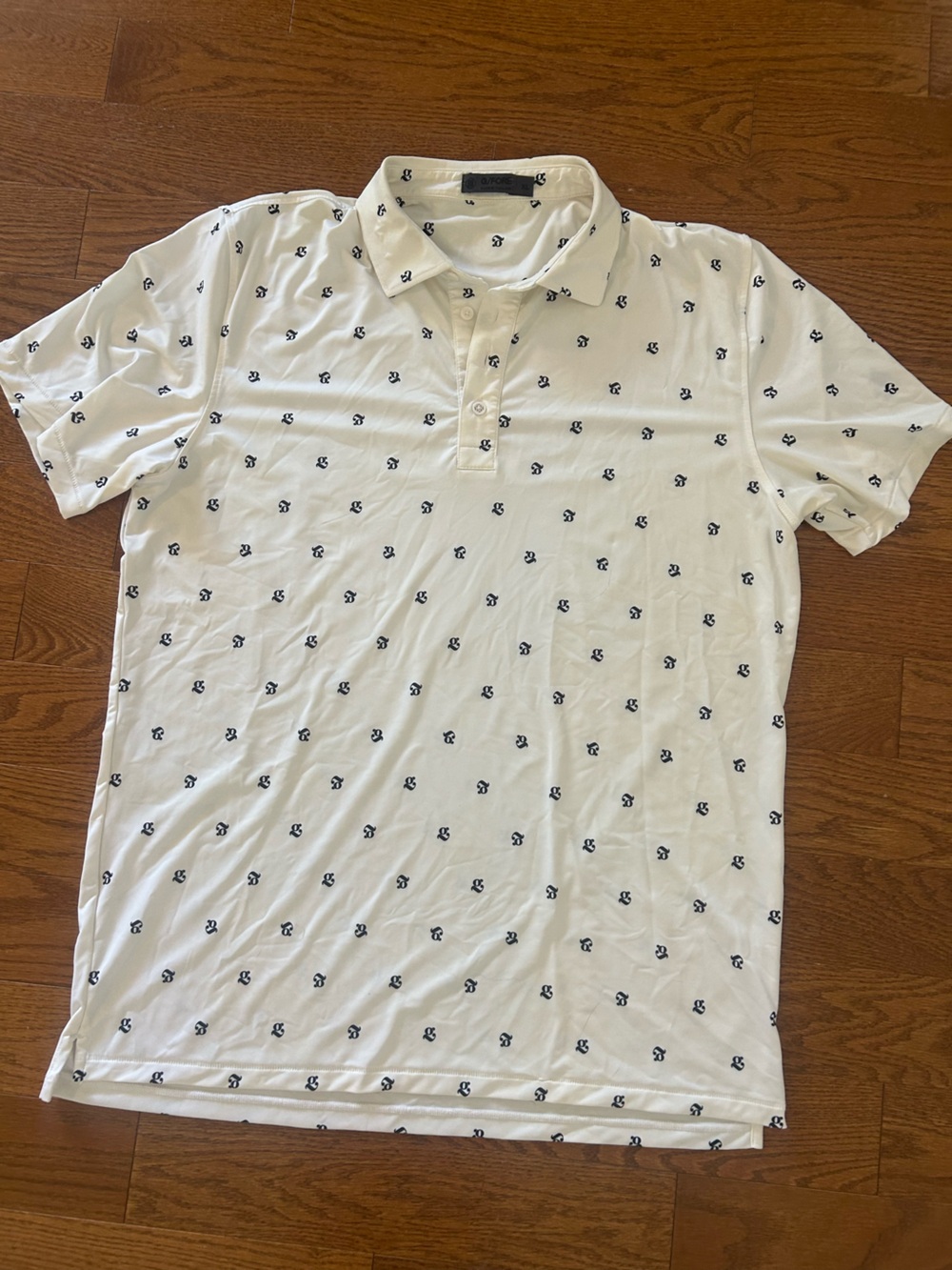 G/FORE Mini G Button-Down Golf Polo Shirt Men XL Active Performance